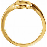 14K Yellow Freeform Ring - 51522102P photo 2