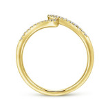 Gabriel & Co. 14k Yellow Gold Kaslique Diamond Ring - LR51052Y45JJ photo 2