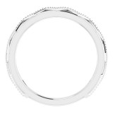 14K White Stackable Crown Ring - 51891101P photo 2