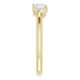 14K Yellow 1/3 CTW Diamond Multi-Shape Ring - 123930601P photo 4