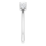 14K White 3/4 CTW Set Anniversary Band - 1239916037P photo 4