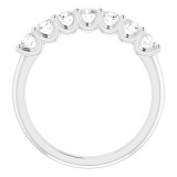 14K White 1/2 CTW Diamond Anniversary Band - 1236586020P photo 2