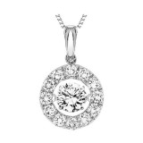 Gems One 14KT White Gold & Diamonds Stunning Neckwear Pendant - 1 ctw - ROL1148SM-4WD photo