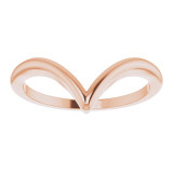 14K Rose V Ring - 65181270002P photo 3