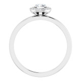 14K White 1/3 CTW Diamond Ring - 12274360000P photo 2