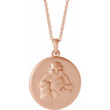 14K Rose Buddha 16-18 Necklace - 86851602P photo