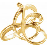 14K Yellow Freeform Ring - 51525102P photo