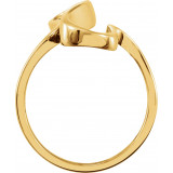 14K Yellow Freeform Ring - 51396222P photo