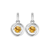 Gems One Silver (SLV 995) Rhythm Of Love Fashion Earrings - ROL2049C photo