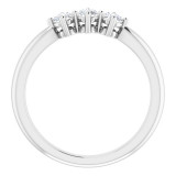 14K White 1/3 CTW Diamond Anniversary Band - 1240316001P photo 2