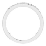 14K White 1/8 CTW Diamond Stackable Ring - 123087600P photo 2