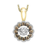Gems One 14KT Yellow Gold & Diamond Rhythm Of Love Neckwear Pendant   - 3/8 ctw - ROL1081-4YD photo