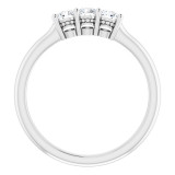 14K White 1/3 CTW Anniversary Band - 1239766002P photo 2