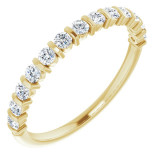 14K Yellow 3/8 CTW Diamond Anniversary Band - 1236006022P photo