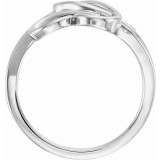 14K White Freeform Ring - 51524101P photo 2