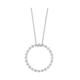 Gems One 14Kt White Gold Diamond (1Ctw) Pendant - PD10409-4WF photo