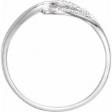14K White .08 CTW Diamond Ring - 65224260001P photo 2