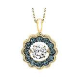 Gems One 14KT Yellow Gold & Diamond Rhythm Of Love Neckwear Pendant  - 1/2 ctw - ROL1052-4YCBL photo
