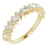 14K Yellow 3/8 CTW Diamond Anniversary Band - 123647601P photo