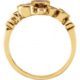 14K Yellow Ruby Bezel-Set Ring - 68284101P photo 2