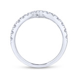 Gabriel & Co. 14k White Gold Kaslique Diamond Ring - LR51302W45JJ photo 2