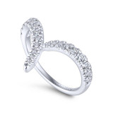 Gabriel & Co. 14k White Gold Kaslique Diamond Ring - LR51302W45JJ photo 3