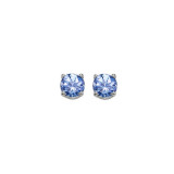 Gems One 14Kt White Gold Tanzanite (7/8 Ctw) Earring - ETR45-4W photo