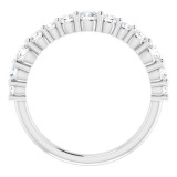 14K White 3/4 CTW Diamond Anniversary Band - 123371600P photo 2