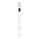 14K White 1/8 CTW Diamond Anniversary Band - 12284460001P photo 4