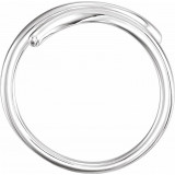 14K White Bypass Ring - 51630101P photo 2