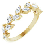 14K Yellow 5/8 CTW Diamond Anniversary Band - 123859601P photo