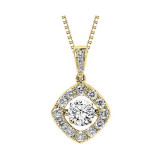 Gems One 14KT Yellow Gold & Diamond Rhythm Of Love Neckwear Pendant  - 1-1/2 ctw - ROL1155-4YC photo