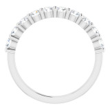 14K White 3/4 CTW Diamond Anniversary Band - 12287760036P photo 2