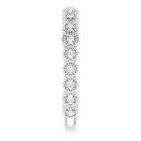 14K White 1/8 CTW Diamond Anniversary Band - 123106600P photo 4