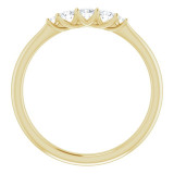 14K Yellow 1/5 CTW Diamond Anniversary Band - 124004605P photo 2