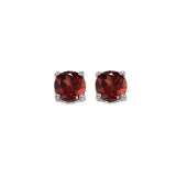 Gems One 14Kt White Gold Garnet (1 Ctw) Earring - EGR50-4W photo