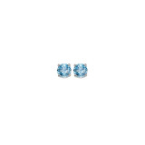 Gems One 14Kt White Gold Blue Topaz (1/4 Ctw) Earring - EBR30-4W photo