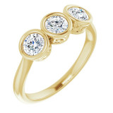 14K Yellow 3/4 CTW Diamond Anniversary Band - 1235986001P photo
