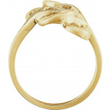 14K Yellow Freeform Ring - 535013602P photo 2