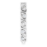 14K White 1/6 CTW Diamond Anniversary Band - 123957600P photo 4