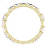 14K Yellow 5/8 CTW Diamond Anniversary Band - 1236556037P photo 2