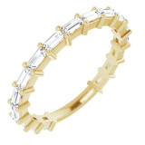 14K Yellow 5/8 CTW Diamond Anniversary Band - 1236556037P photo