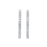 Gems One 14Kt White Gold Diamond (1/4Ctw) Earring - ER10557/25-4WF photo