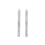 Gems One 14Kt White Gold Diamond (1/4Ctw) Earring - ER10557/25-4WF photo