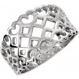 14K White Freeform Ring - 51816340P photo