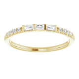 14K Yellow 1/6 CTW Diamond Anniversary Band - 123993605P photo 3