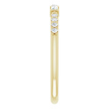 14K Yellow 1/6 CTW Diamond Anniversary Band - 123993605P photo 4