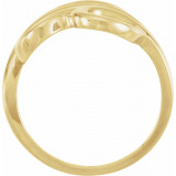 14K Yellow Freeform Ring - 50455994P photo