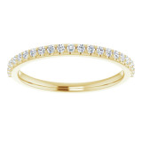 14K Yellow 1/5 CTW Diamond Anniversary Band - 123274601P photo 3