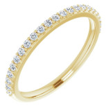 14K Yellow 1/5 CTW Diamond Anniversary Band - 123274601P photo